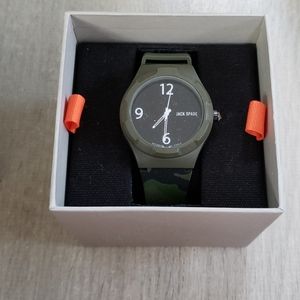 New with tags Jack Spade camo watch